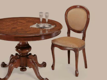 35TH ANNIVERSARY SE 205 - Medallion upholstered wooden chair by SCAPPINI & C - view 2